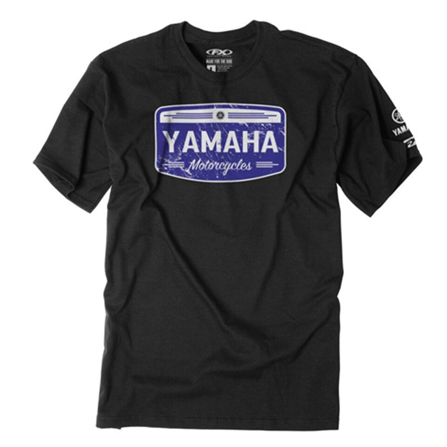 Factory Effex Yamaha Rev Tee Shirt - Black - Large OPEN BOX [MPN: 22-87214]_1136508