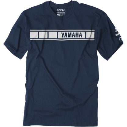 Factory Effex Yamaha Speed Block Tee Shirt - Navy - Large 22-87224_385495