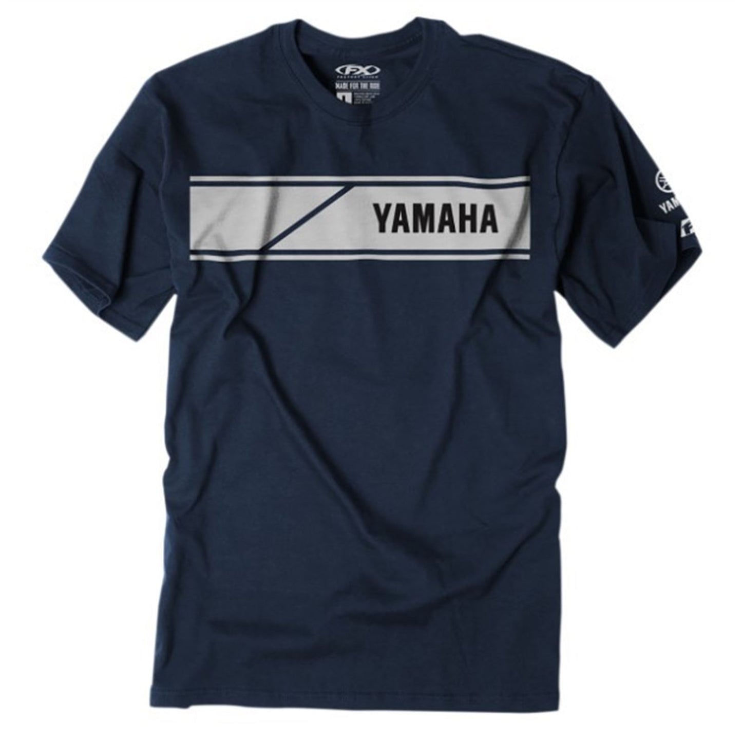 Factory Effex Yamaha Speed Block Tee Shirt - Navy - 2X-Large 22-87228_1525273