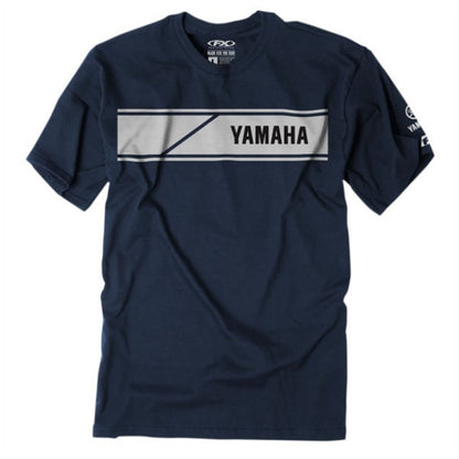 Factory Effex Yamaha Speed Block Tee Shirt - Navy - 2X-Large 22-87228_1525273