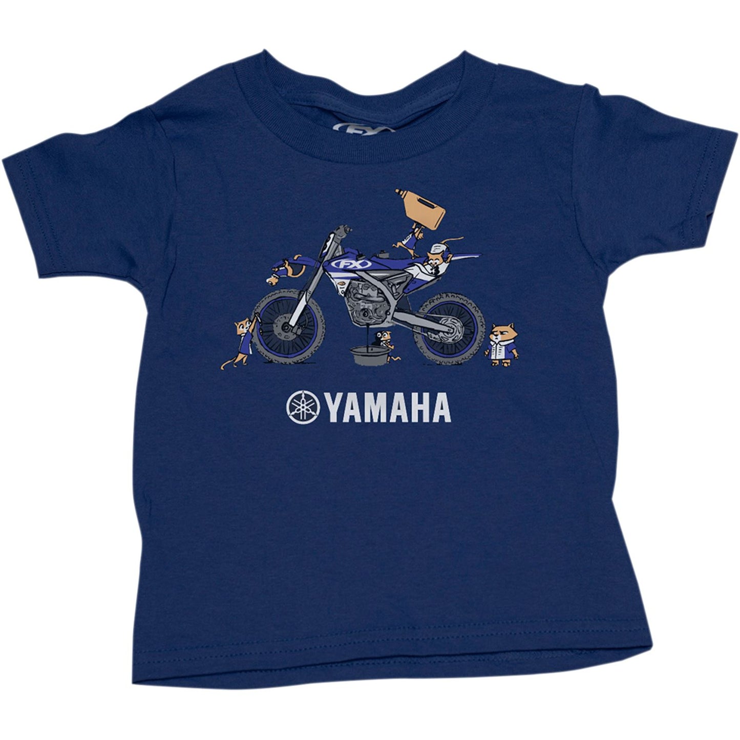 Factory Effex Toddler Yamaha Tee Shirt - Blue - 3T 22-83222_385739