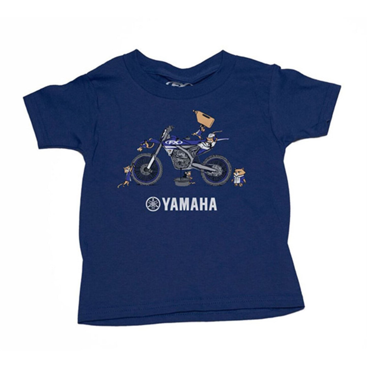 Factory Effex Toddler Yamaha Tee Shirt - Blue - 3T 22-83222_562346