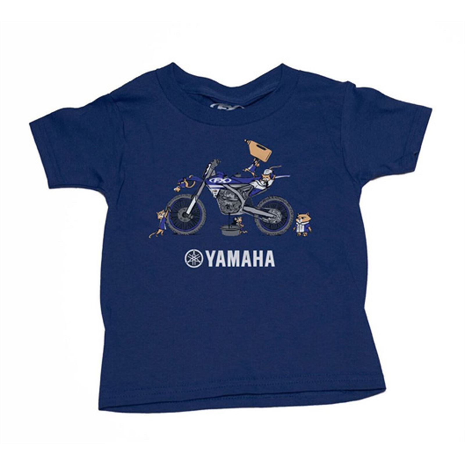 Factory Effex Toddler Yamaha Tee Shirt - Blue - 3T 22-83222_562346