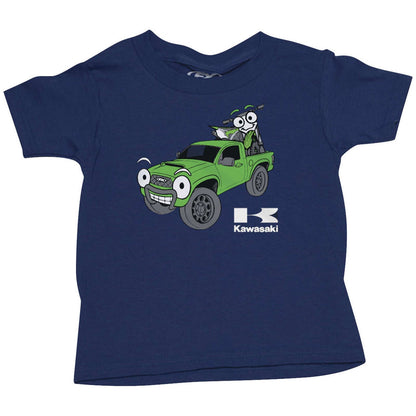 Factory Effex Toddler Kawasaki Truck Tee Shirt - Navy - 2T 22-83120_117255
