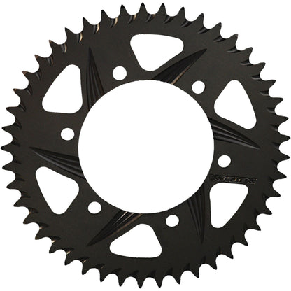 Vortex F5 Rear Aluminum Sprocket Black Hardcoat - 520 - 46-Tooth 193AK-46_117656