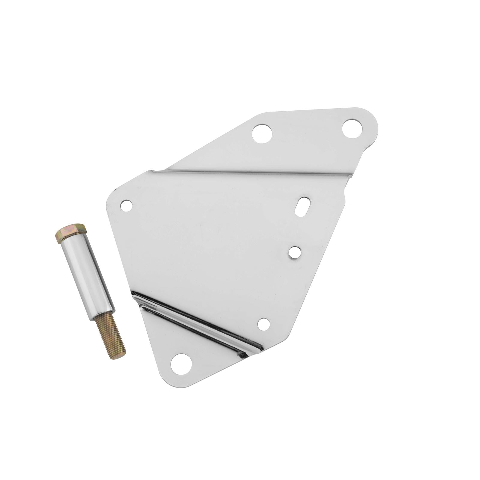 Paughco Right Tool Box Mount Softail - Chrome [MPN: 403C2]_117976