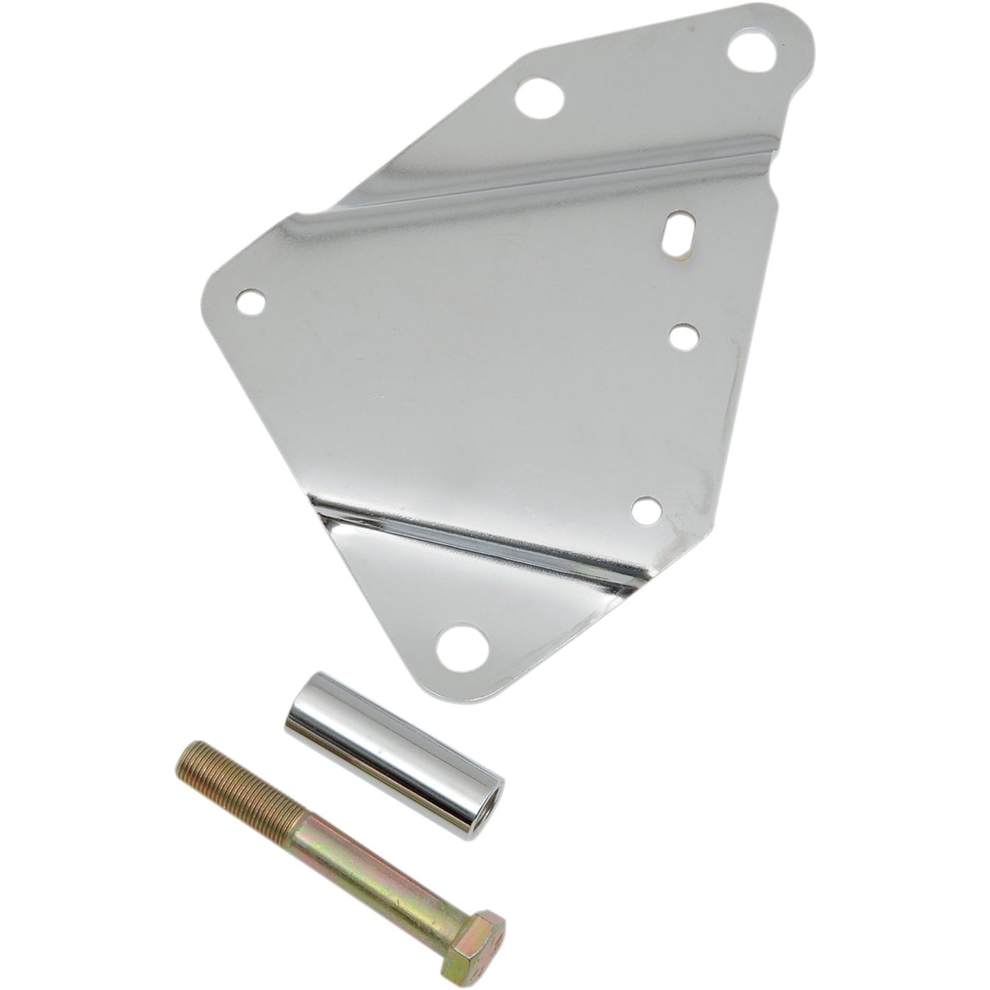 Paughco Right Tool Box Mount Softail - Chrome [MPN: 403C2]_451887