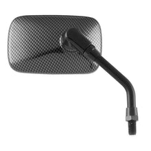 BikeMaster Universal Mini-Carbon Fiber Mirror - Grey - 4-7/16" 941080_118012