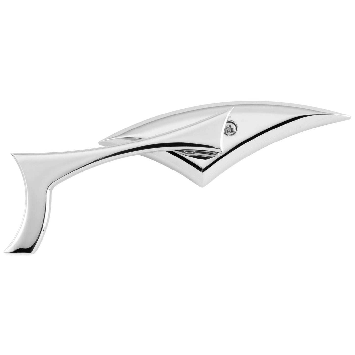BikeMaster Mirror Sickle Pair - Aluminum/Chrome AS1L6_118072