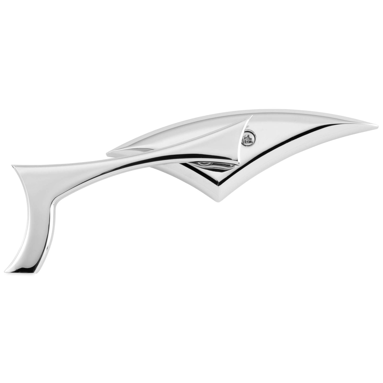 BikeMaster Mirror Sickle Pair - Aluminum/Chrome AS1L6_118072