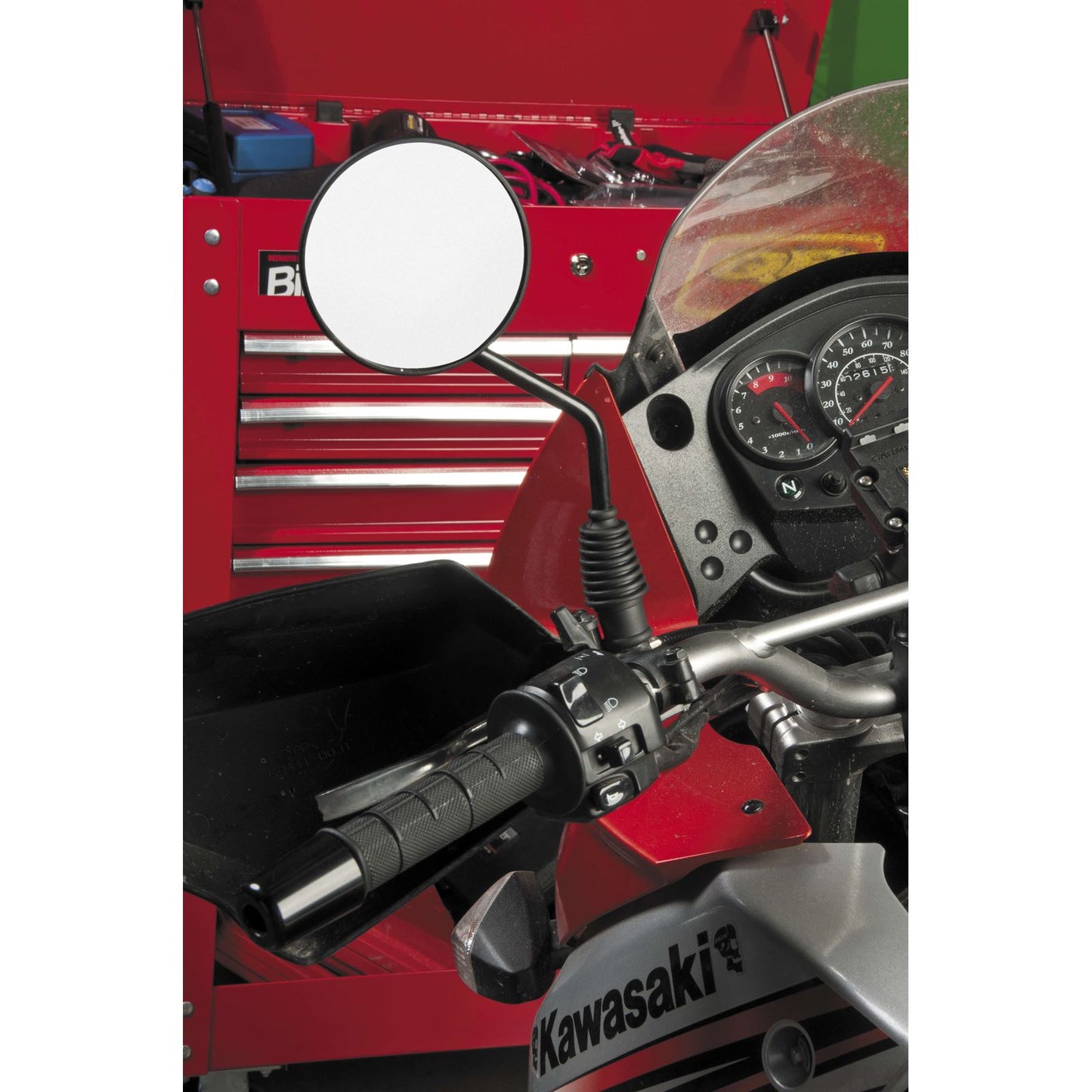 BikeMaster Folding Mirror - 10mm Universal END U_118309