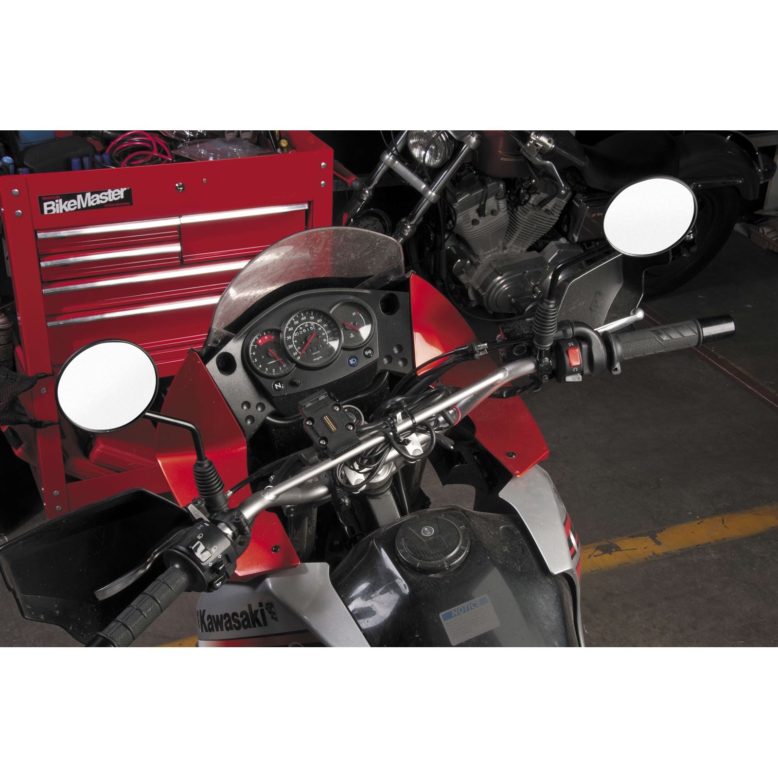 BikeMaster Folding Mirror - 10mm Universal END U_118310