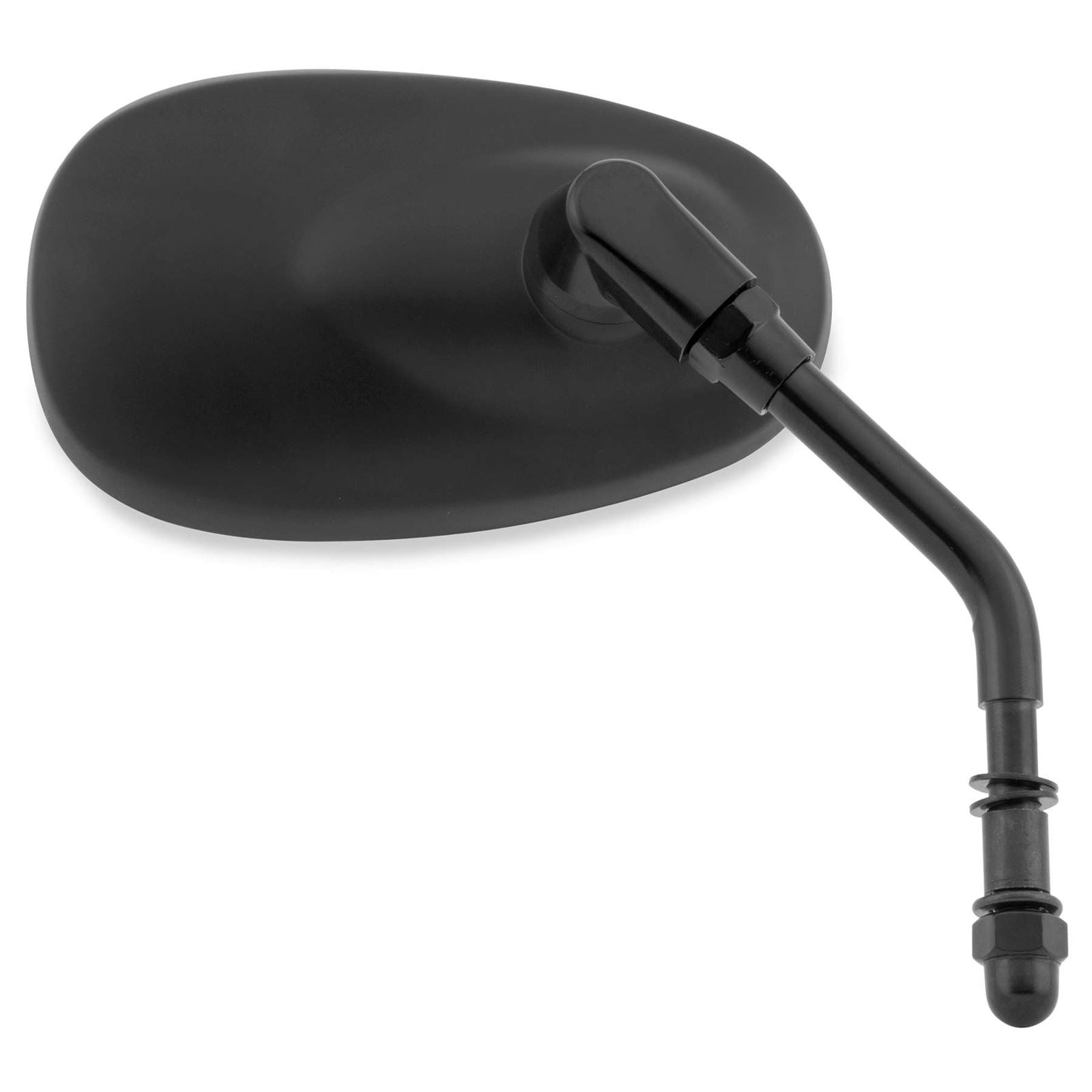 BikeMaster Mini Mirror - Matte Black Oval for Harley-Davidson® 941040BP_118336