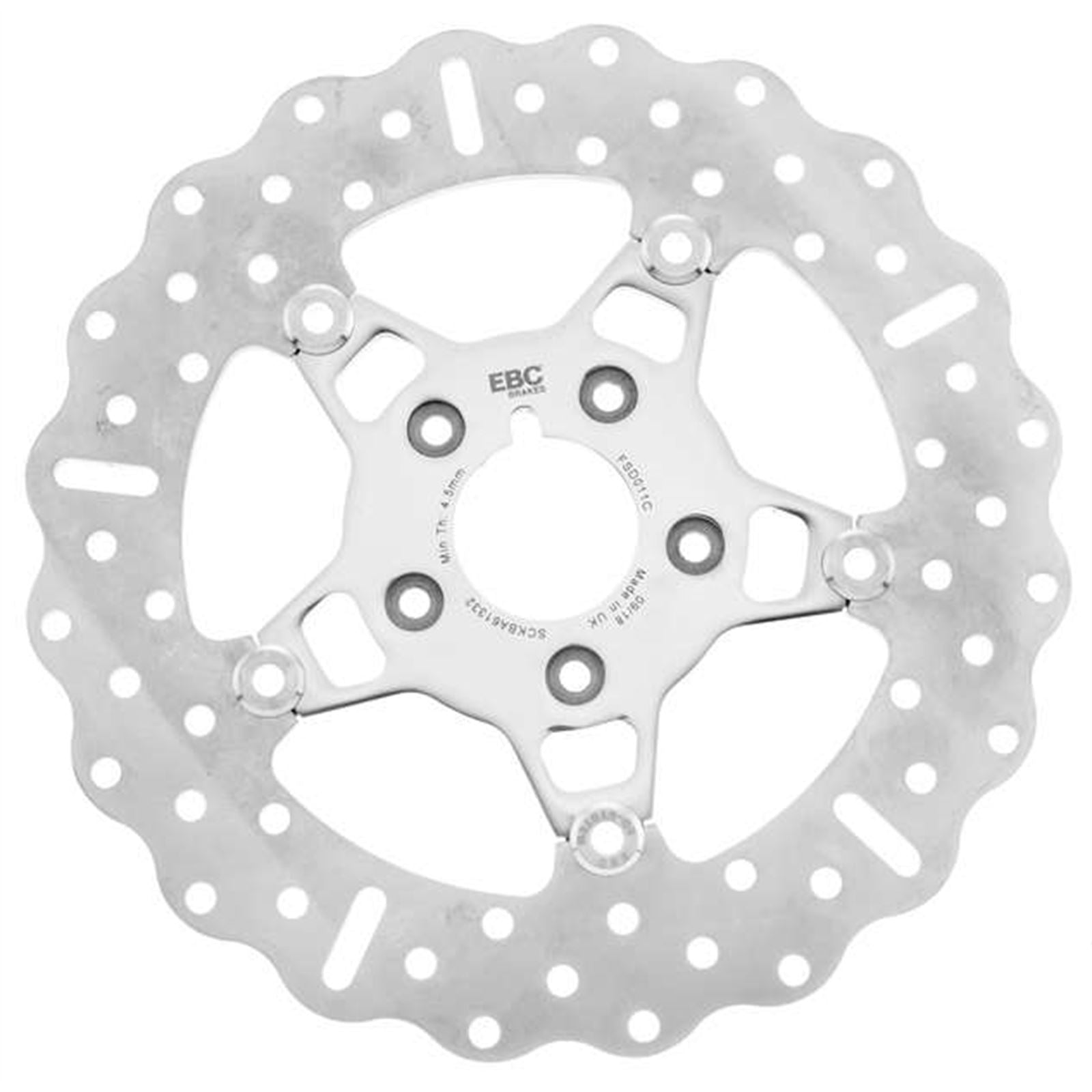 EBC Brakes Brake Rotor - Polished Carrier - FSD011C FSD011C_119777