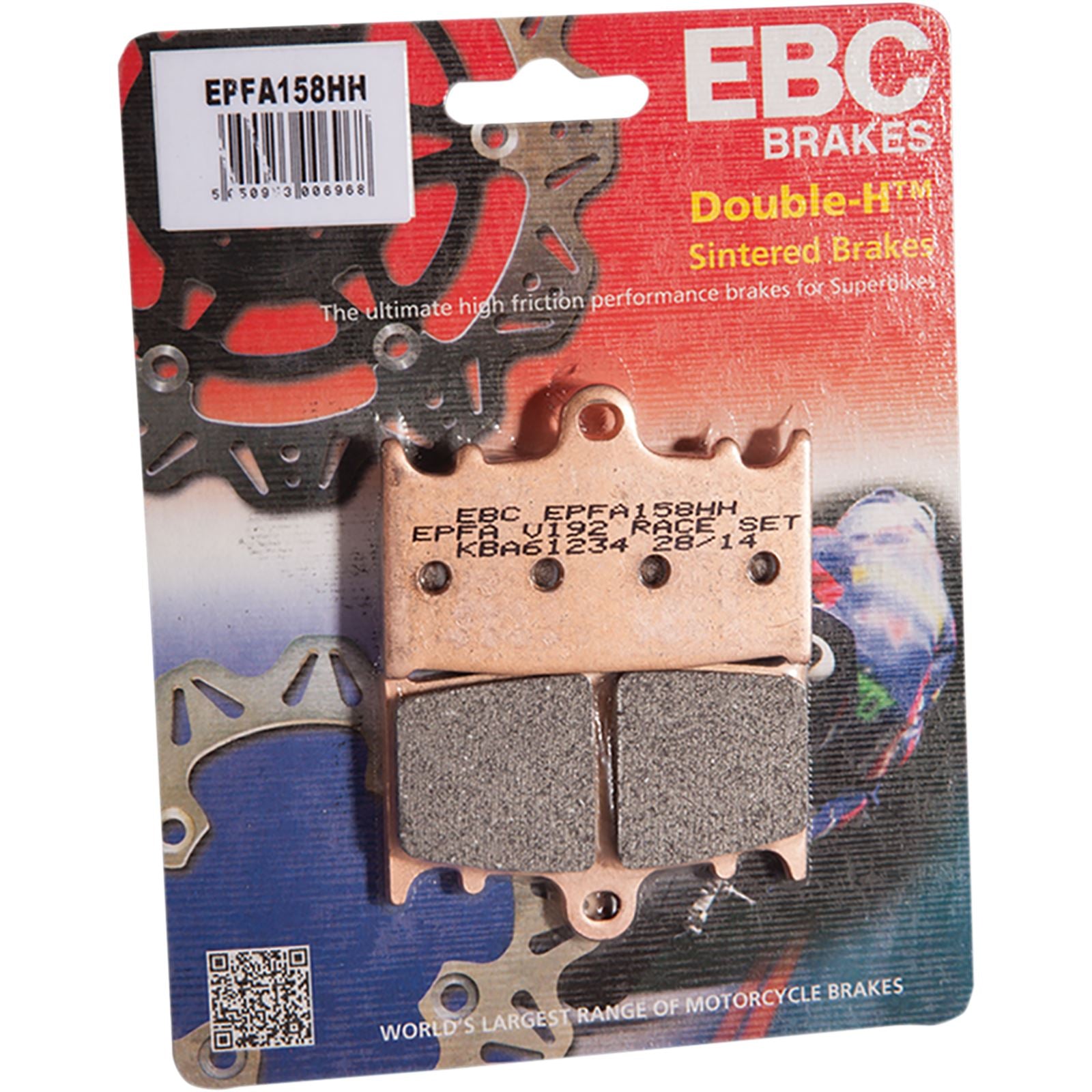 EBC Brakes HH Brake Pads FA158HH_379738