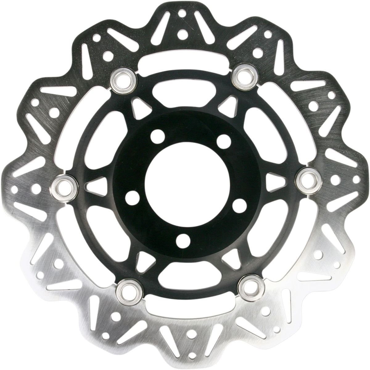 EBC Brakes VR4155 Black Vee Front Brake Rotor [MPN: VR4155BLK]_378482