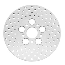 Biker's Choice Front or Rear Drilled Stainless Steel Brake Rotor - 10"  [MPN: 144103]_119961
