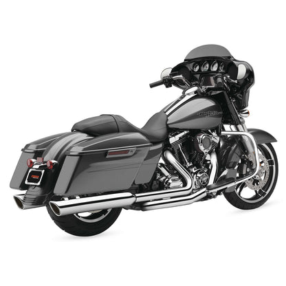 Cobra 909 4" Mufflers - Chrome - '95-'16 Bagger 6106_120476