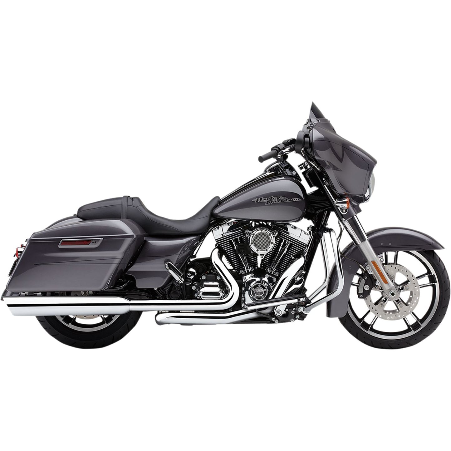 Cobra 909 4" Mufflers - Chrome - '95-'16 Bagger 6106_361829