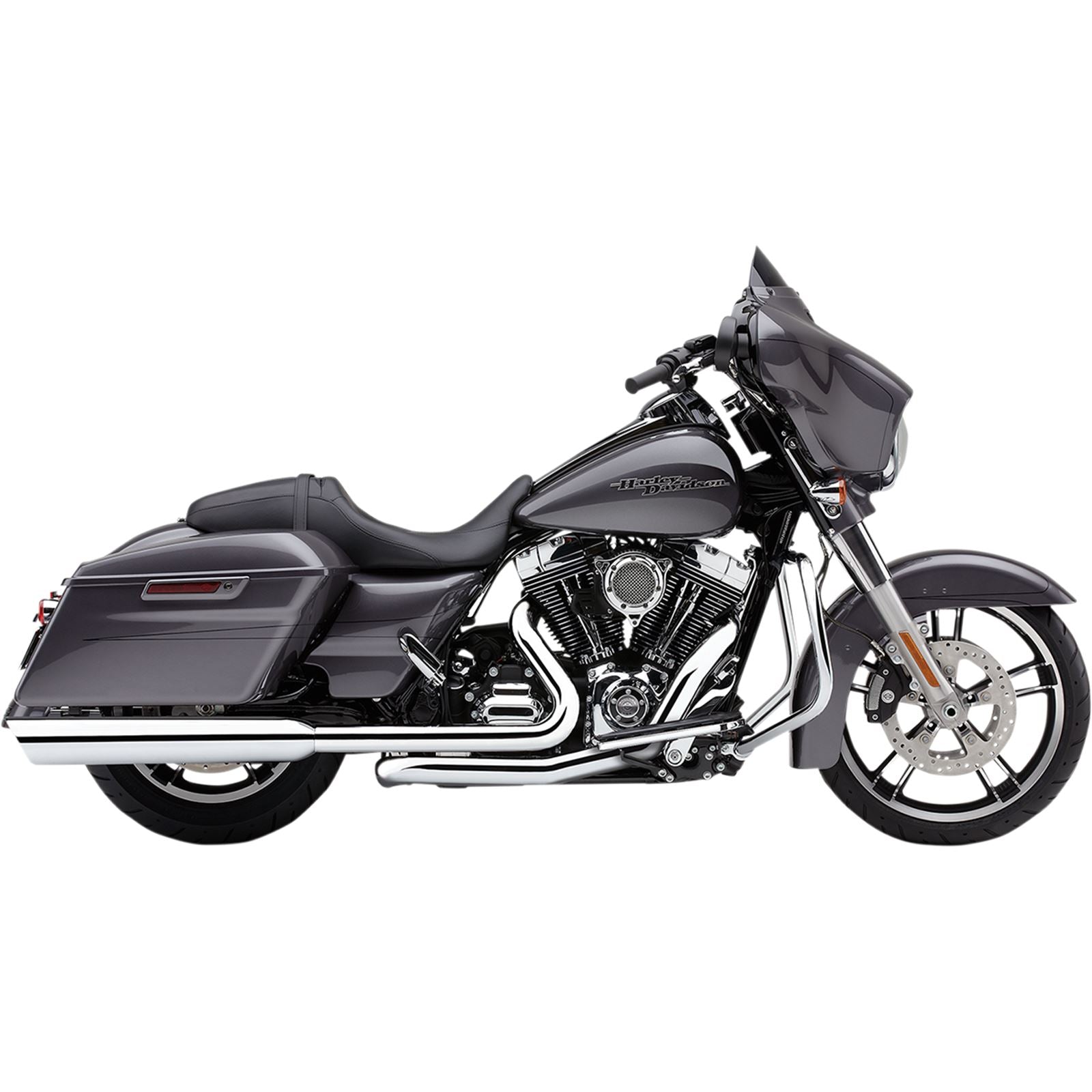 Cobra 909 4" Mufflers - Chrome - '95-'16 Bagger 6106_361829