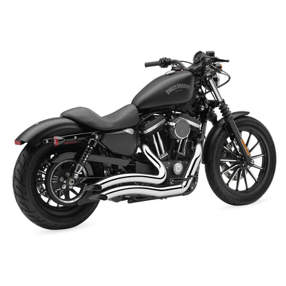 Cobra Speedster Swept Short Exhaust - Chrome - '14-'20 XL 6233_120483