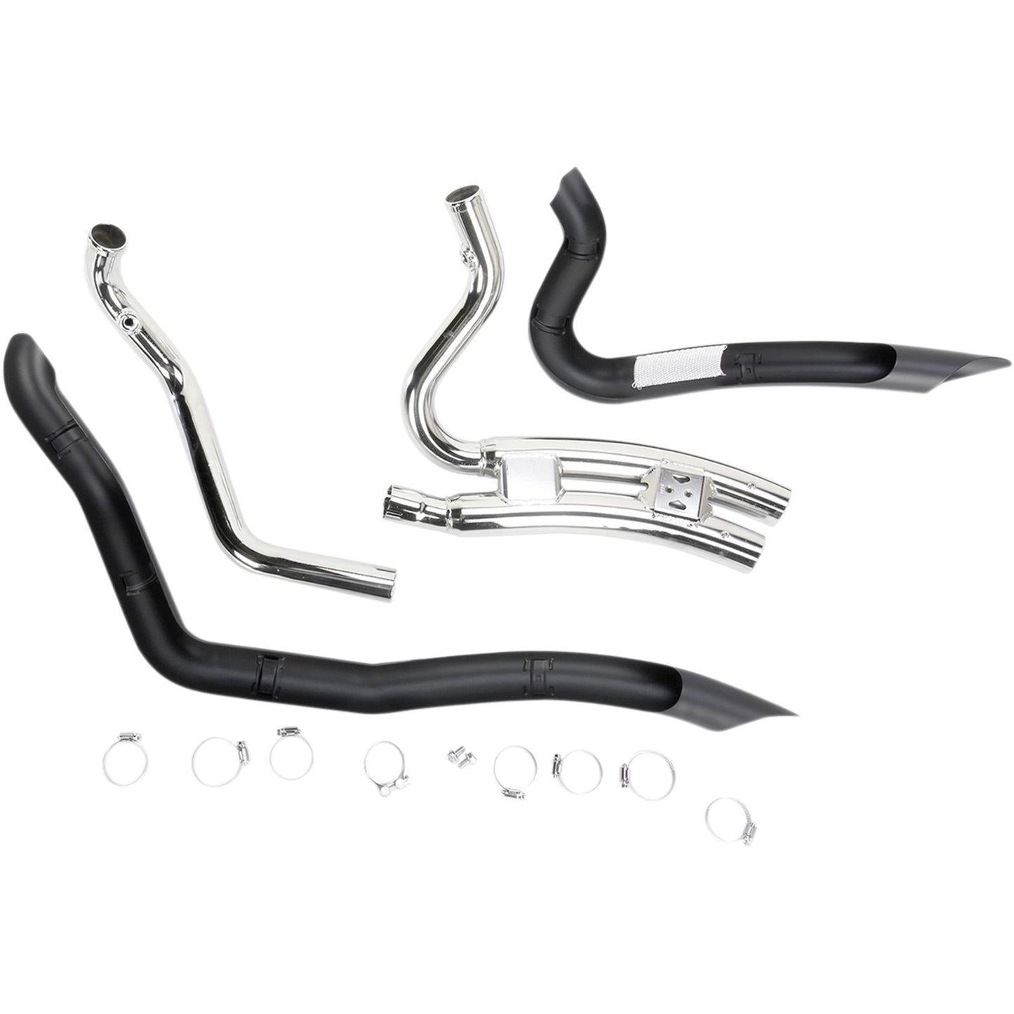 Cobra Speedster Swept Short Exhaust - Black - '14-'20 XL 6233B_361469