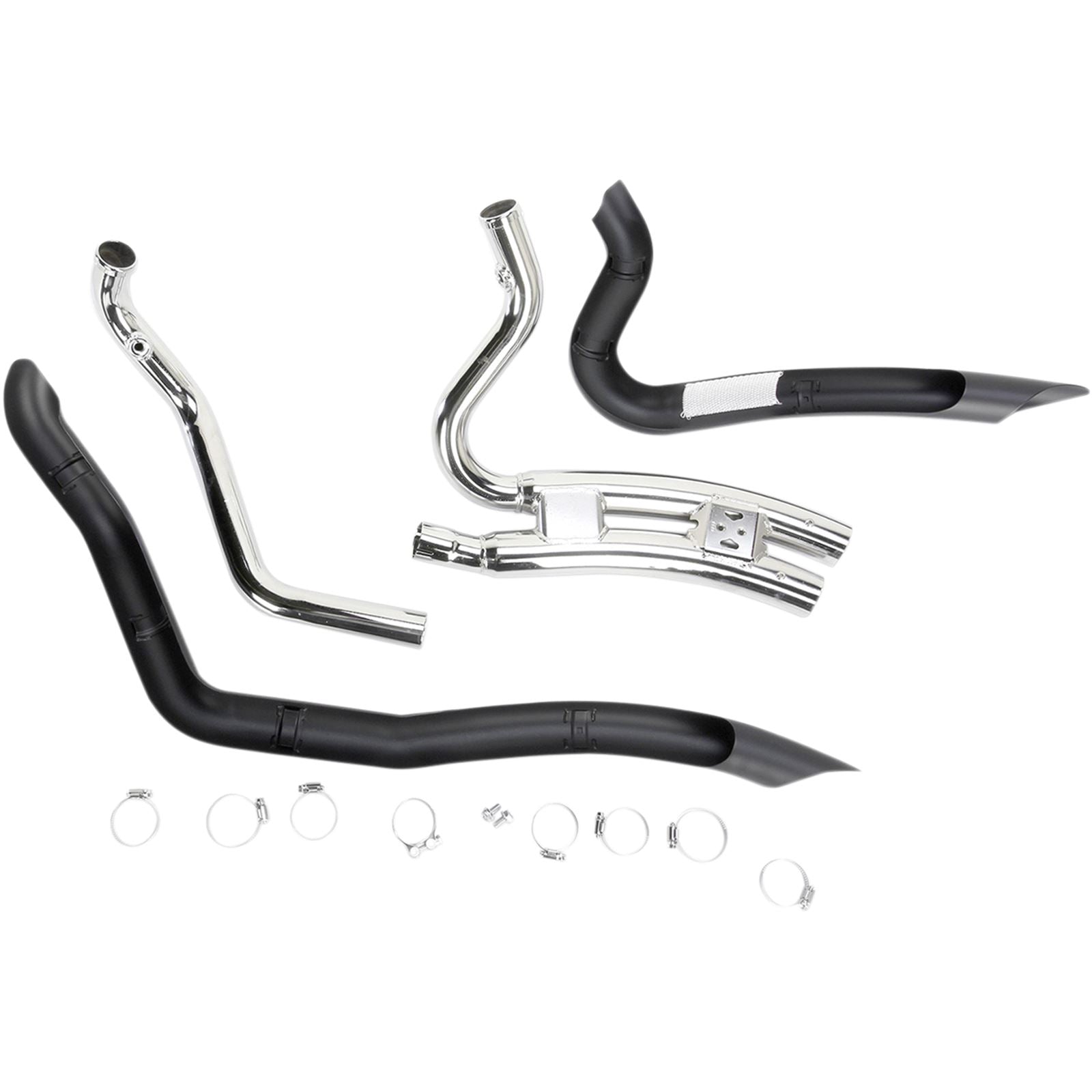 Cobra Speedster Swept Short Exhaust - Black - '14-'20 XL 6233B_361469