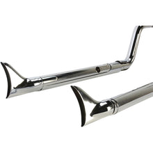 Cobra True Dual Exhaust - Fishtail - '07-'11 Softail 6988_361474