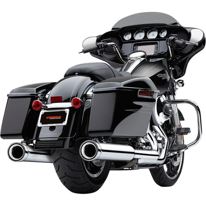 Cobra Neighbor Hater Mufflers - Chrome - '95-'16 Bagger 6107_361833