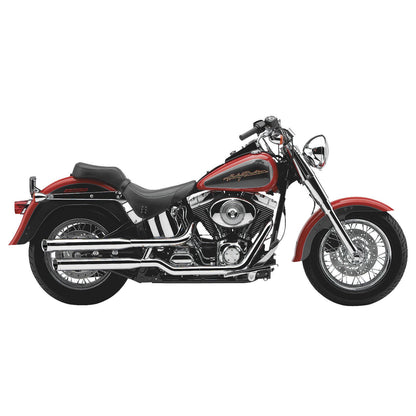 Cobra Slashcut Mufflers - Chrome - '00-'06 FLSTF/FXSTD [MPN: 6000]_120524