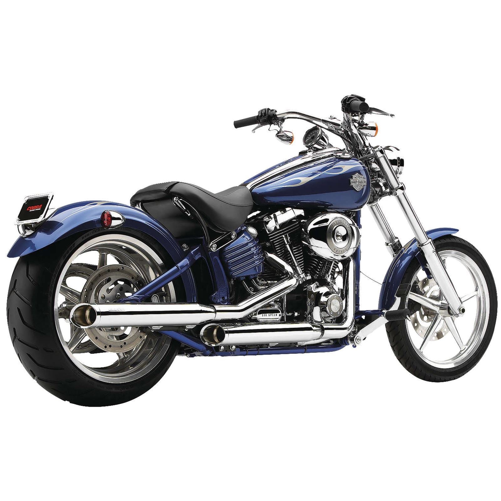 Cobra Slashcut Mufflers - Chrome [MPN: 6003]_120526