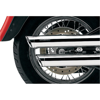 Cobra 3" Mufflers - Chrome - '95-'16 Bagger 6020_361725