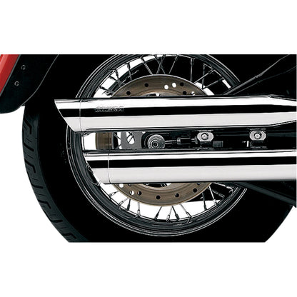 Cobra Slashcut Mufflers - Chrome - '04-'13 XL 6030_361728