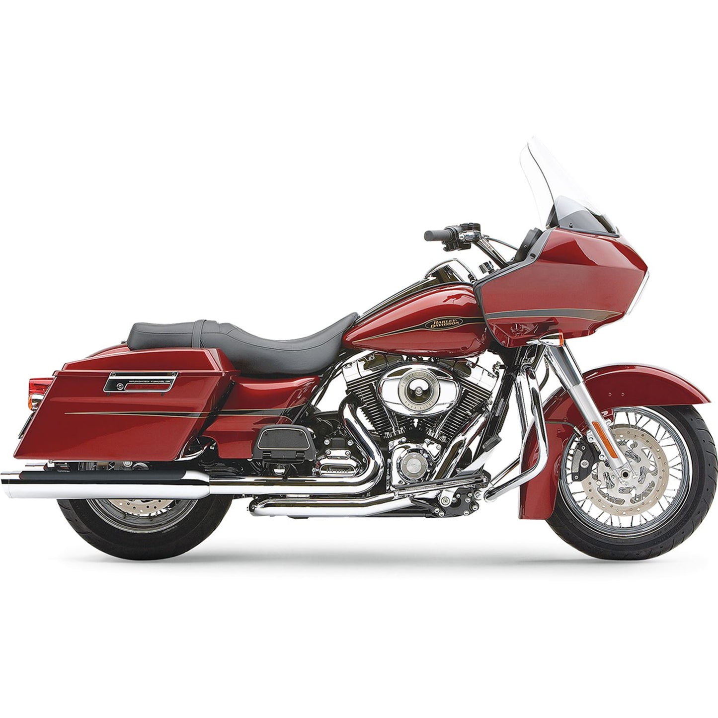 Cobra Powerport Headpipes - Chrome - '10-'16 Bagger 6253_361942