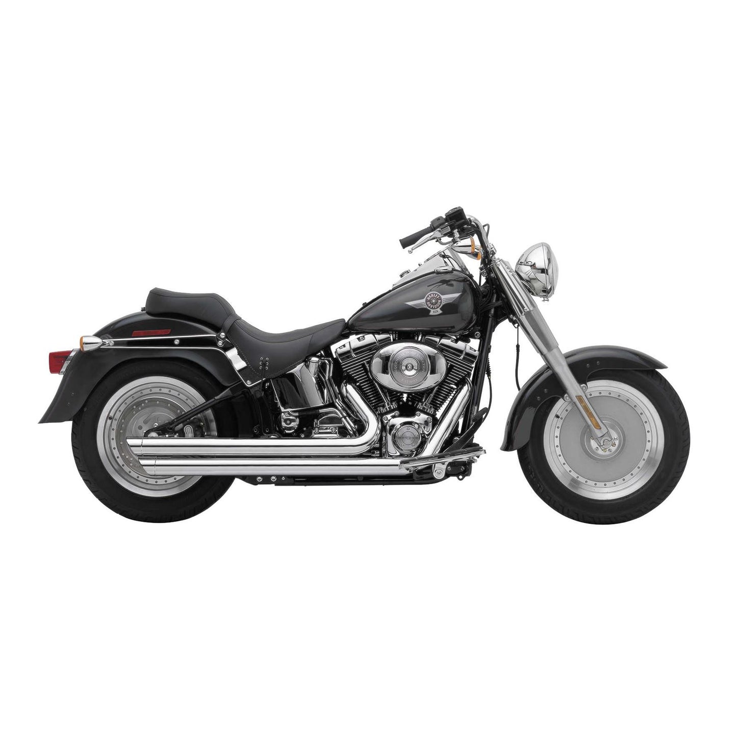 Cobra Slashdown Speedster Exhaust - Chrome - Softail 6851_120555