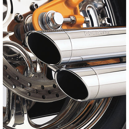 Cobra Slashdown Speedster Exhaust - Chrome - '91-'05 Dyna 6855_361404