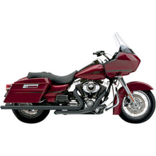 Cobra Dual Speedster Exhaust - Black - Billet Tip - For Harley'10-'16  6973B_361423