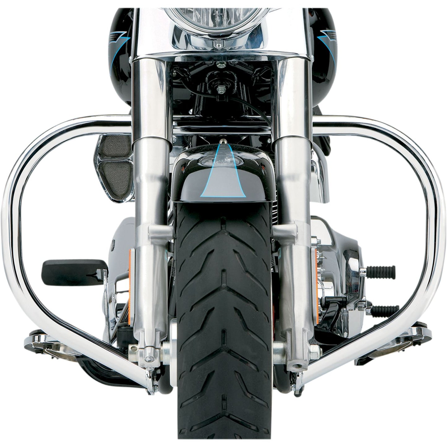 Cobra Freeway Bar - Chrome - FLSTC 601-2105_360523
