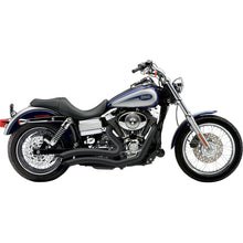 Cobra Speedster Swept Short Exhaust - Black - '06-'11 Dyna [MPN: 6227B]_361441