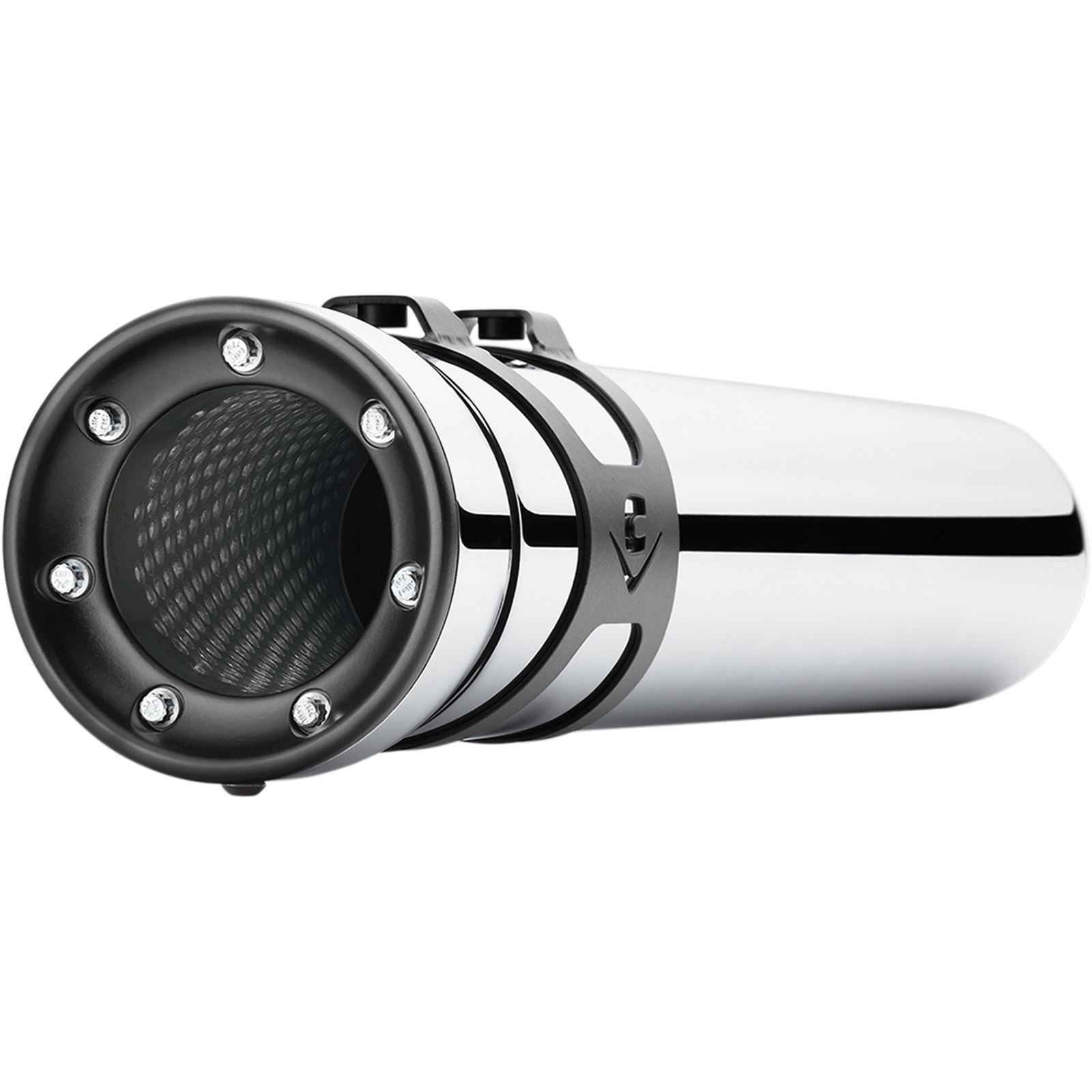 Cobra Race Pro Mufflers - Chrome - '95-'16 Bagger 6218_361757