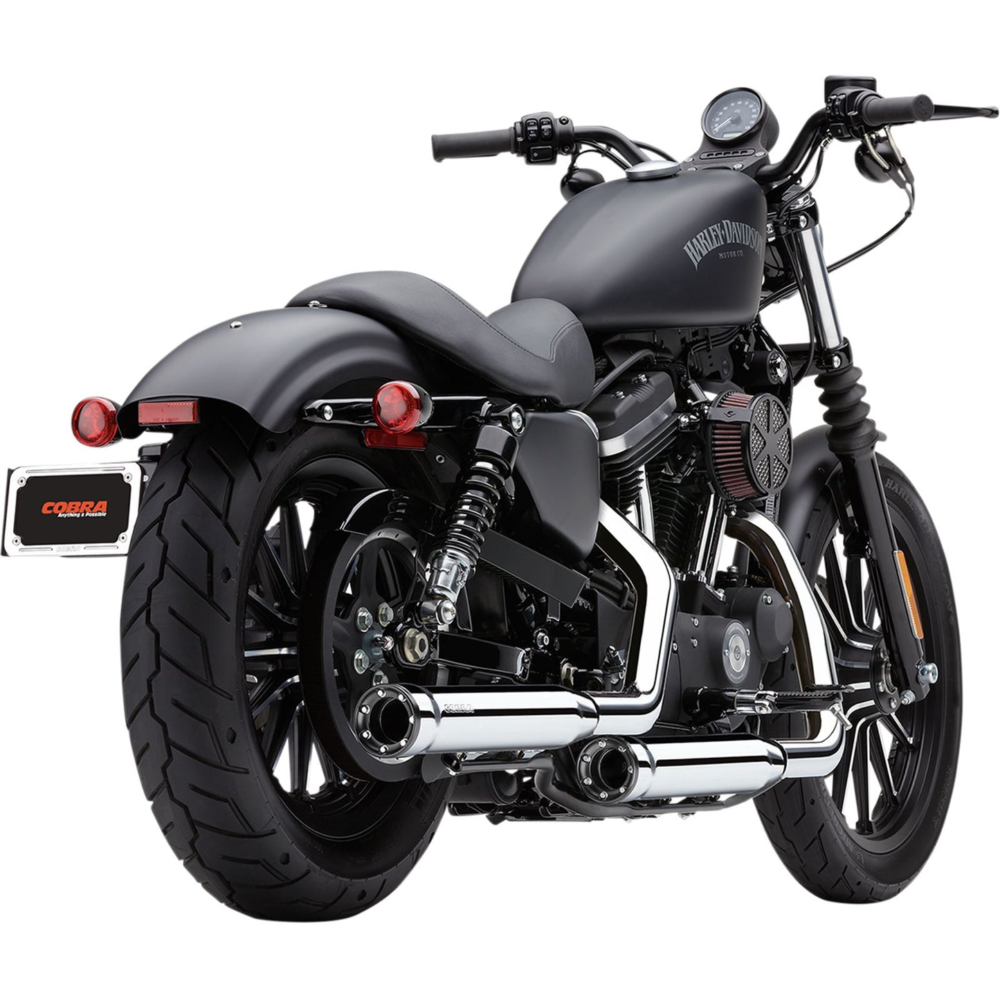 Cobra 3" RPT Mufflers - Chrome - '07-'13 XL 6081_361763