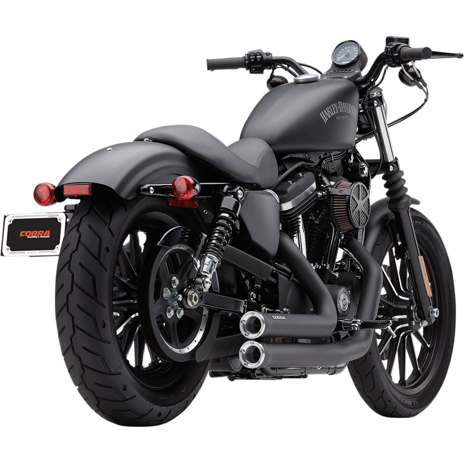Cobra Speedster RPT Short Exhaust - Black 6785B_361458