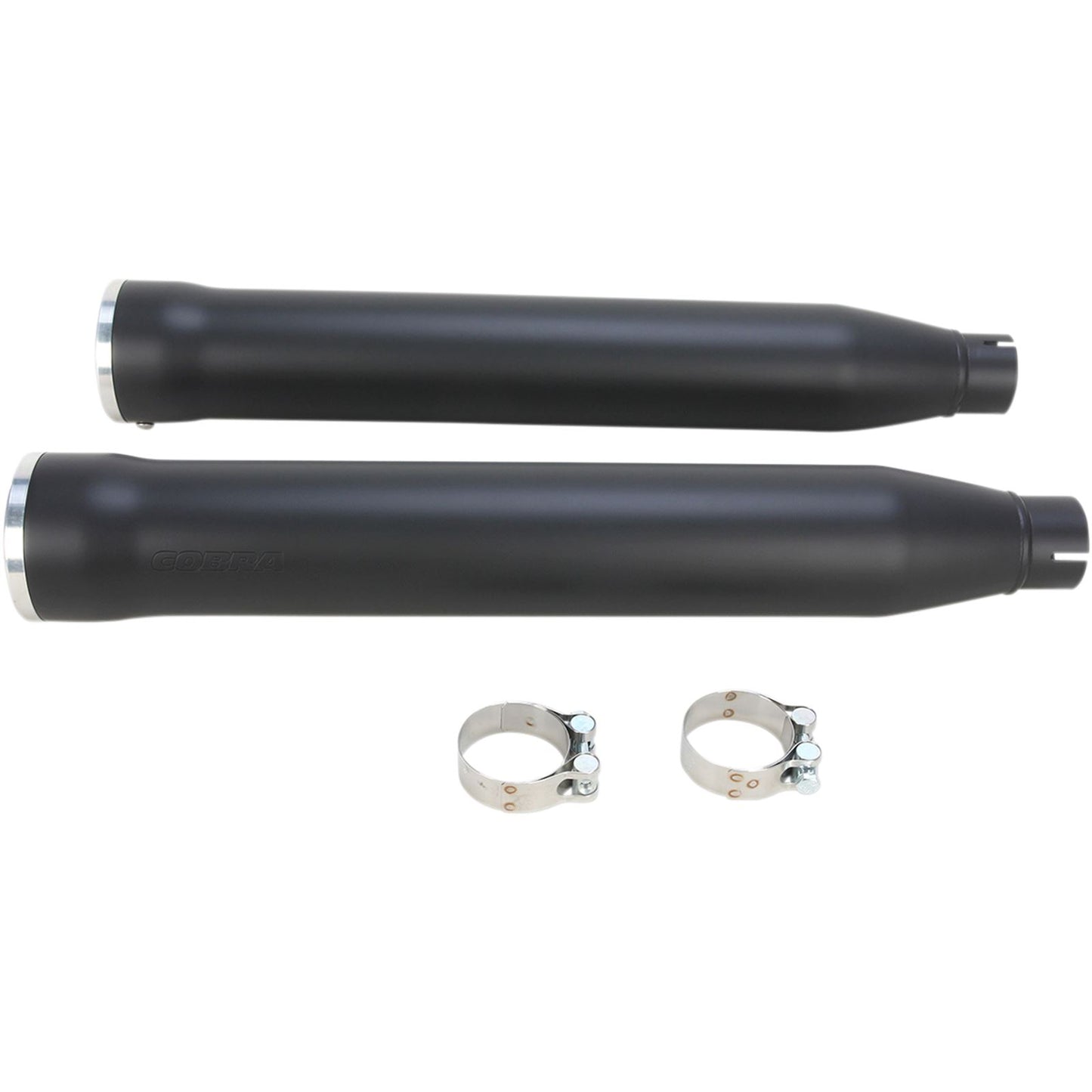 Cobra 3" RPT Mufflers - Black - '07-'17 FLSTF 6051B_361776