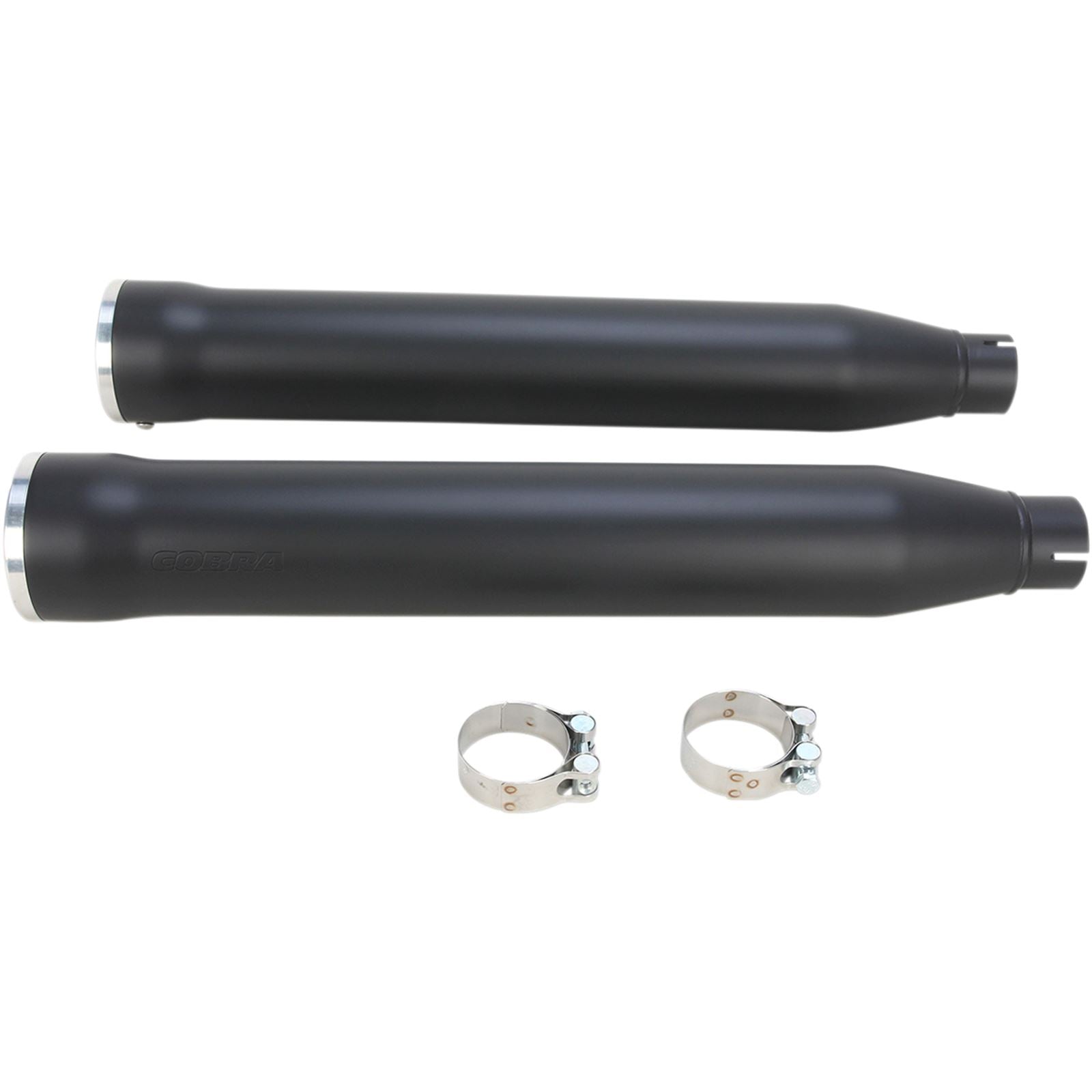 Cobra 3" RPT Mufflers - Black - '07-'17 FLSTF 6051B_361776
