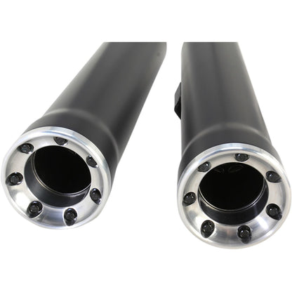 Cobra 3" RPT Mufflers - Black - '07-'17 FLSTF 6051B_361778