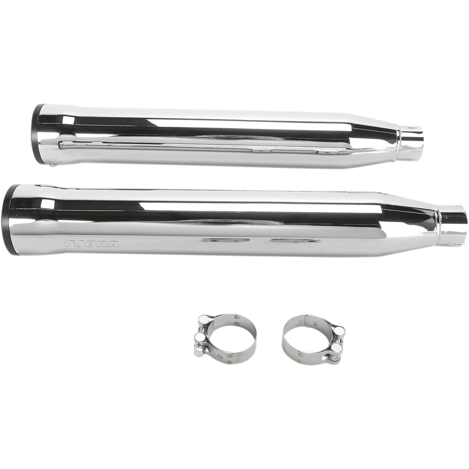 Cobra 3" RPT Mufflers - Chrome - FLSTN 6052_361783