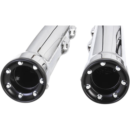Cobra 3" RPT Mufflers - Chrome - '07-'17 Softail 6053_361788