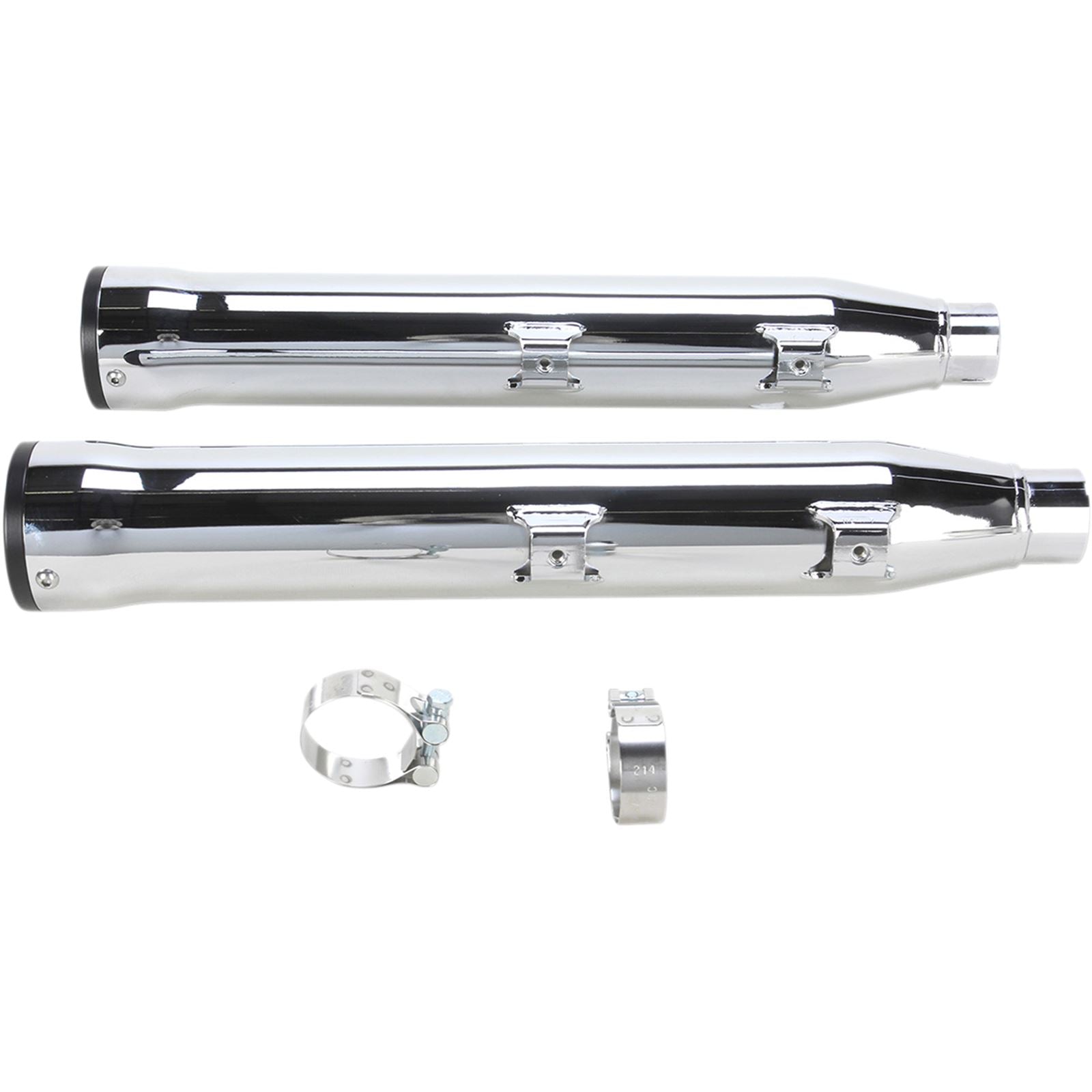 Cobra 3" RPT Mufflers - Chrome - '07-'17 Softail 6053_361790