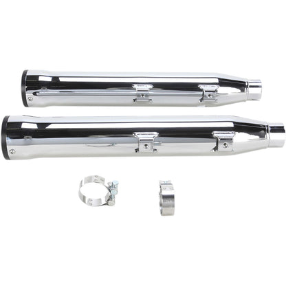 Cobra 3" RPT Mufflers - Chrome - '07-'17 Softail 6053_361790