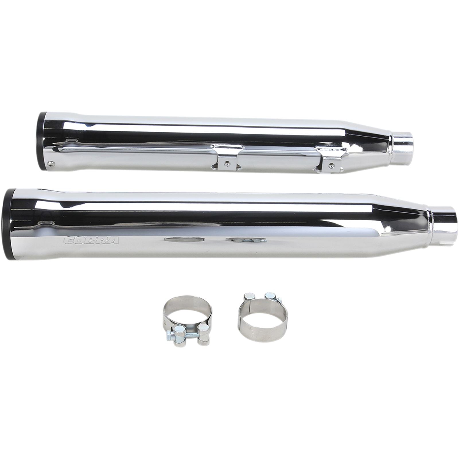 Cobra 3" RPT Mufflers - Chrome - '07-'17 Softail 6053_361791